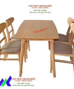 Bộ bàn ăn 4 ghế Meli